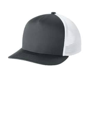 STC75 sport-tek stretch-tek 5-panel trucker cap
