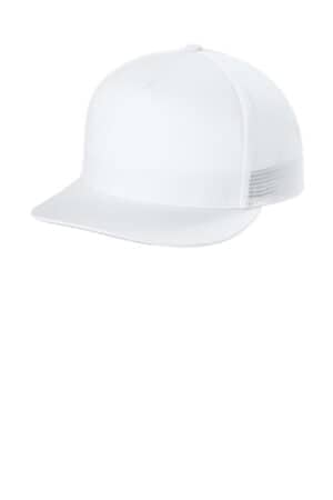 STC75 sport-tek stretch-tek 5-panel trucker cap