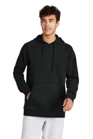 BLACK STF200 sport-tek drive fleece pullover hoodie