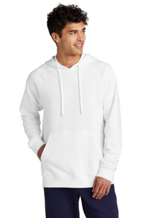 WHITE STF200 sport-tek drive fleece pullover hoodie