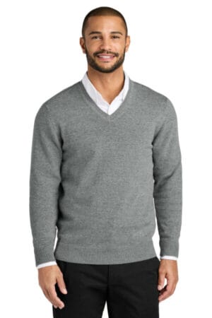 SW2850 port authority easy care v-neck sweater