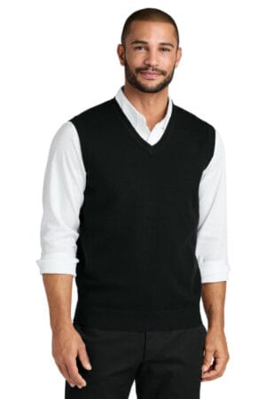 DEEP BLACK SW2860 port authority easy care sweater vest