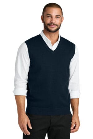 RIVER BLUE NAVY SW2860 port authority easy care sweater vest