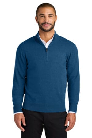 SW2900 port authority easy care 1/4-zip sweater