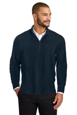 SW2900 port authority easy care 1/4-zip sweater