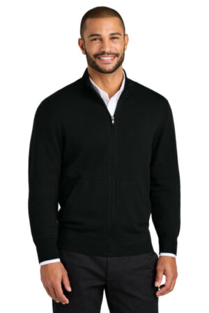 SW2901 port authority easy care full-zip sweater