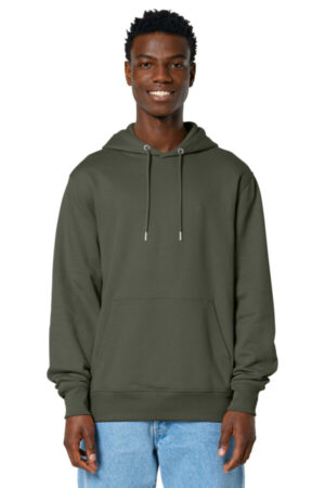 KHAKI GREEN SXU003 stanley/stella unisex cruiser 20 hooded sweatshirt