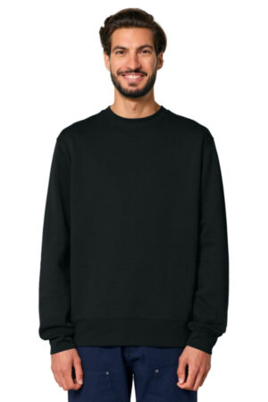 BLACK SXU004 stanley/stella unisex changer 20 crewneck sweatshirt