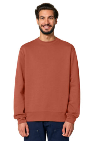 HERITAGE BROWN SXU004 stanley/stella unisex changer 20 crewneck sweatshirt