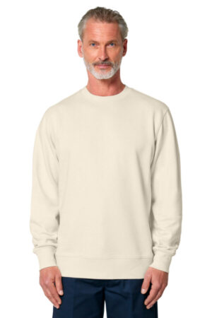 NATURAL RAW SXU004 stanley/stella unisex changer 20 crewneck sweatshirt