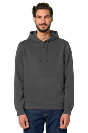 ANTHRACITE SXU009 stanley/stella unisex drummer 20 hooded sweatshirt
