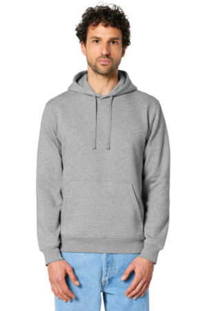 HEATHER GREY SXU009 stanley/stella unisex drummer 20 hooded sweatshirt