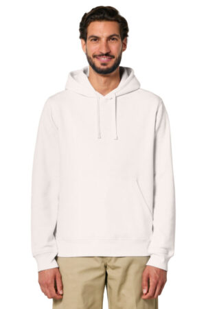 VINTAGE WHITE SXU009 stanley/stella unisex drummer 20 hooded sweatshirt