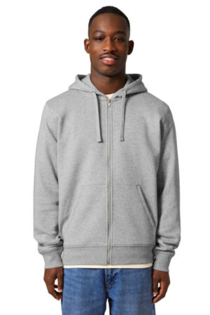 SXU011 stanley/stella unisex mixer full-zip hooded sweatshirt