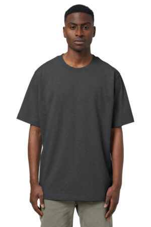 DARK HEATHER GREY SXU018 stanley/stella unisex freestyler heavyweight tee