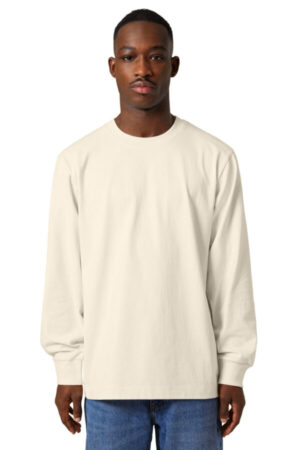NATURAL RAW SXU023 stanley/stella unisex freestyler heavyweight long sleeve tee