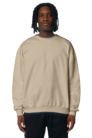 DESERT DUST SXU029 stanley/stella unisex ledger dry crewneck sweatshirt