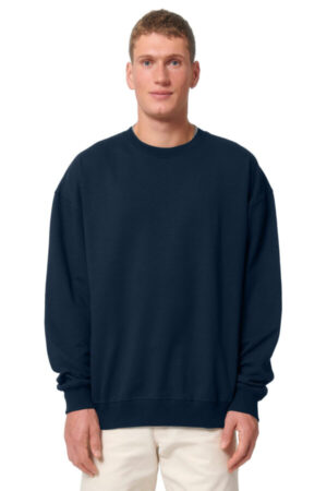 SXU029 stanley/stella unisex ledger dry crewneck sweatshirt