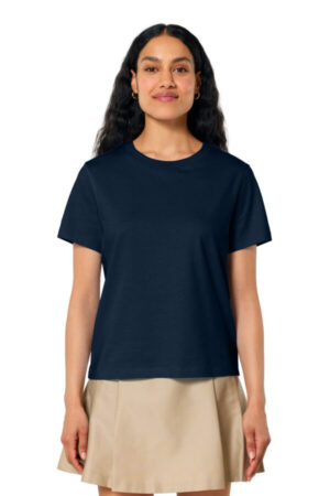 FRENCH NAVY SXW002 stanley/stella women's stella muser tee