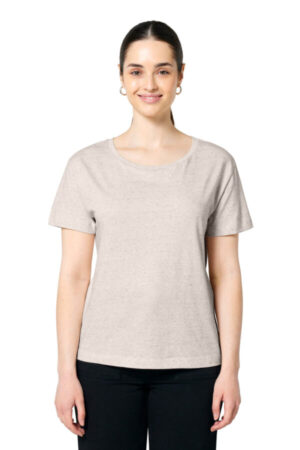 ECO HEATHER SXW008 stanley/stella women's stella serena scoop neck tee