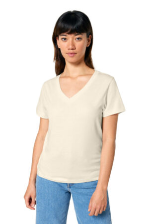 NATURAL RAW SXW032 stanley/stella women's stella isla v-neck tee