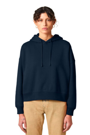 FRENCH NAVY SXW035 stanley/stella women's stella nora hooded sweatshirt