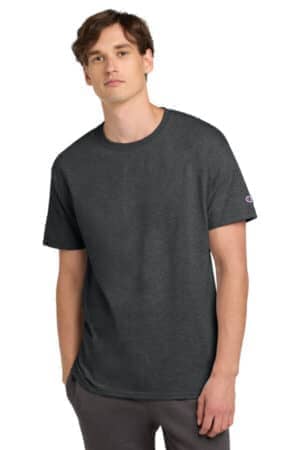 CHARCOAL HEATHER CHARCOAL HEATHER T425 champion heritage 6-oz jersey tee