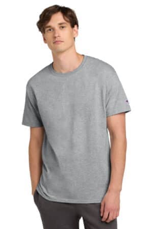 OXFORD GREY OXFORD GREY T425 champion heritage 6-oz jersey tee
