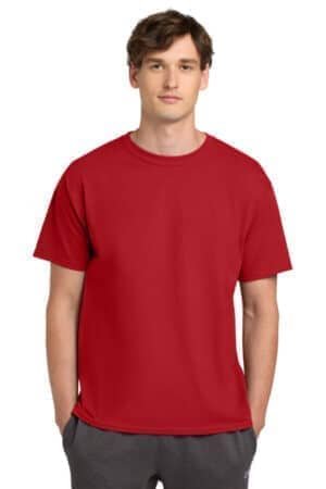 RED T425 champion heritage 6-oz jersey tee