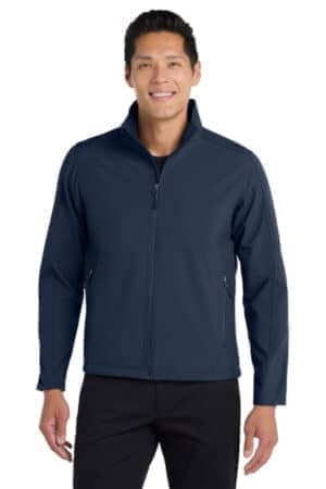 TLJ317 port authority tall core soft shell jacket