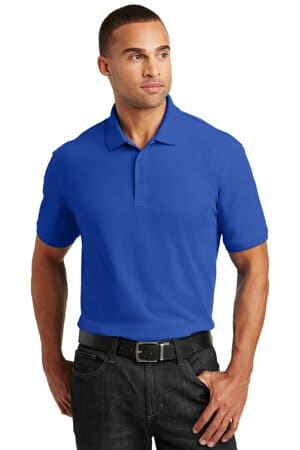 TRUE ROYAL TLK100 port authority tall core classic pique polo