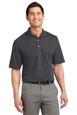 CHARCOAL TLK455 port authority tall rapid dry polo
