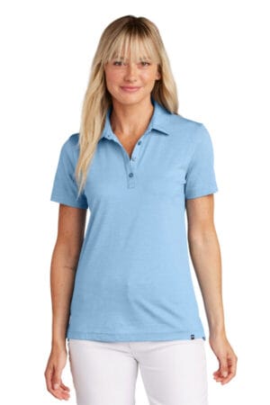 STRONG BLUE HEATHER TM1LD005 travismathew ladies sunnyvale polo