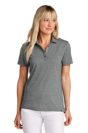 DARK GREY HEATHER TM1LD005 travismathew ladies sunnyvale polo