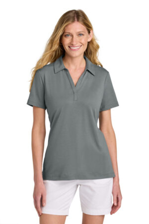 QUIET SHADE GREY TM1LF071 travismathew women's glenview solid polo