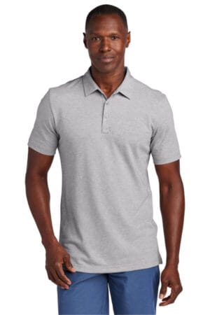 LIGHT GREY HEATHER TM1MAA369 travismathew sunnyvale polo