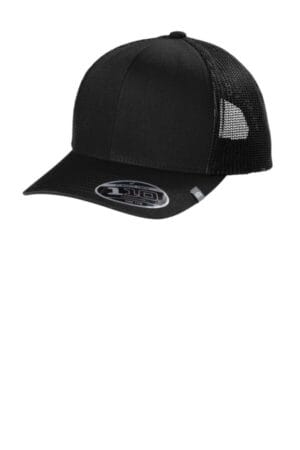 BLACK TM1MU423 travismathew cruz trucker cap