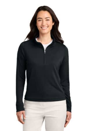 BLACK BLACK TMA42777 travismathew women's coto 1/2-zip