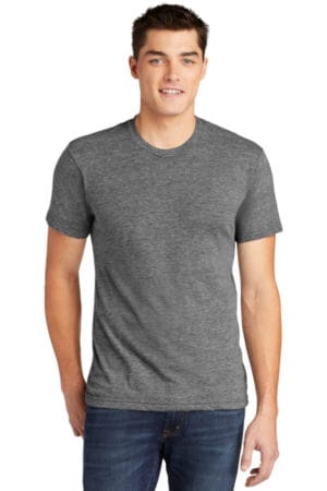 ATHLETIC GREY TR401 american apparel tri-blend short sleeve track t-shirt