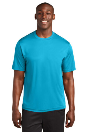 ATOMIC BLUE TST350 sport-tek tall posicharge competitor tee