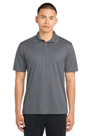 GREY CONCRETE GREY CONCRETE TST650 sport-tek tall micropique sport-wick polo