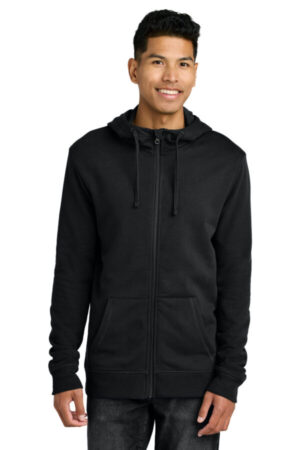 METEORITE BLACK TTCM4367 limited edition tentree organic cotton fleece full-zip hoodie