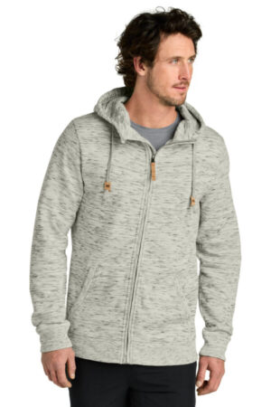 HI RISE GREY SPACE DYE TTCM4414 tentree space dye fleece full-zip hoodie