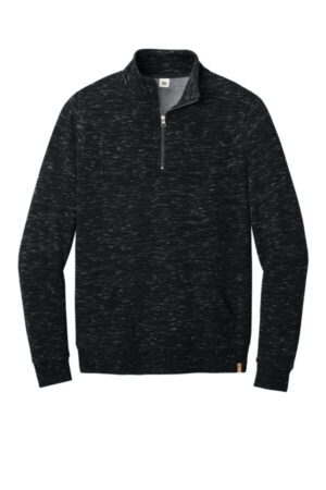 METEORITE BLACK SPACE DYE TTCM6107 tentree space dye fleece 1/4-zip