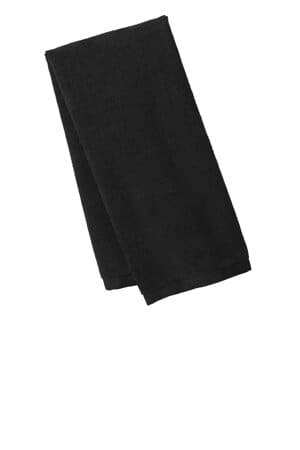 BLACK TW540 port authority microfiber golf towel