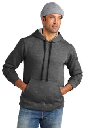 CHARCOAL HEATHER VL130H volunteer knitwear chore fleece pullover hoodie