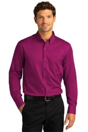 Custom embroidered long sleeve dress shirts