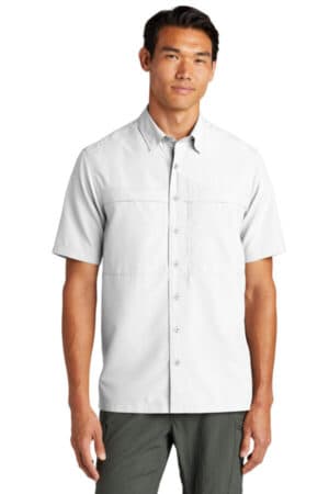 WHITE W961 port authority short sleeve uv daybreak shirt