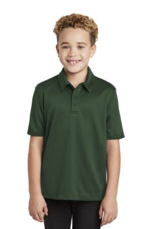 Y540 port authority youth silk touch performance polo