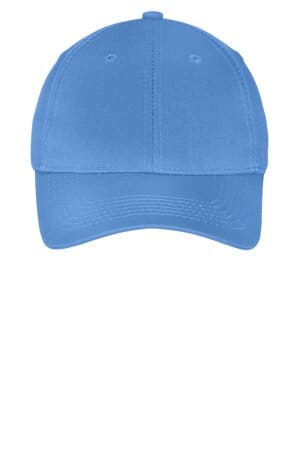 CAROLINA BLUE YCP80 port & company youth six-panel twill cap